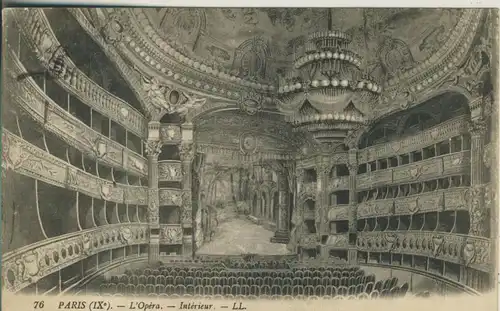 Paris v. 1923 Opera-Interieur (AK1172)