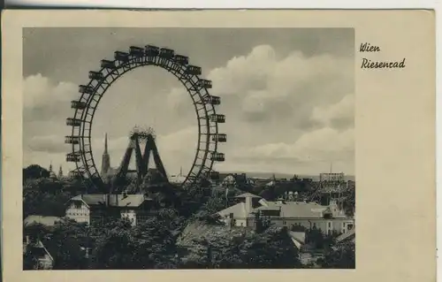 Wien v. 1939 Das Riesenrad (AK1178)