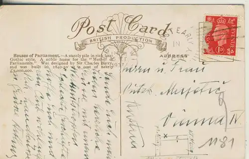 London v. 1934 Parlament (AK1181)
