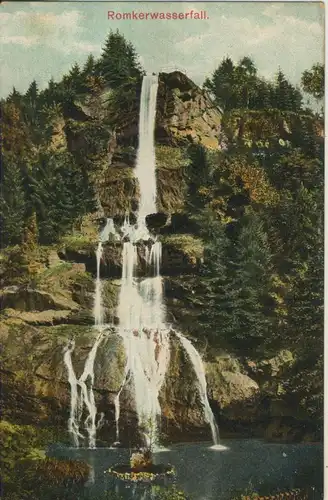 Bad Harzburg v. 1926 Der Romkerwasserfall (AK1186)