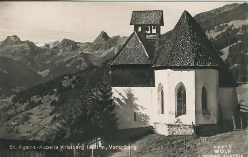 St. Agatna Kapelle Kristberg v. 1965 (AK1214)