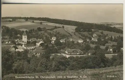 St. Christophen v. 1965 Dorfansicht (AK1217) 