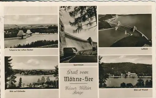 Möhne See v. 1963 5 Ansichten (AK1239)