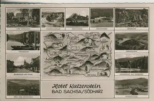 Bad Sachsa v. 1954 12 Ansichten (AK1242)
