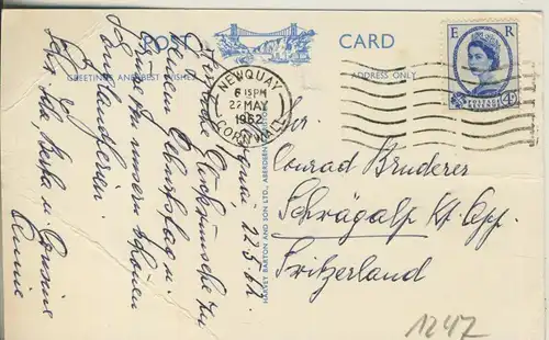 Newquay v. 1962 See und Insel (AK1247)