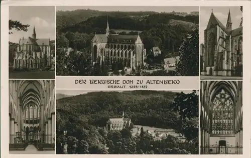 Altenberg v. 1960 5 Ansichten vom Dom (AK1250) 