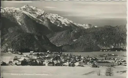 Abtenau v. 1962 Dorfansicht im Winter (AK1278)