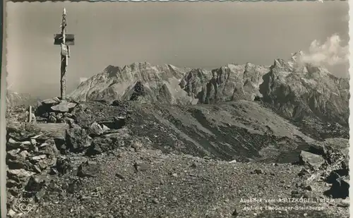 Saalbach v. 1956 Asitzkogel mit Blick auf Leoganger Steinberge (AK1283) 