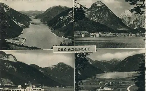 Achensee v. 1963 4 Ansichten (AK1290)