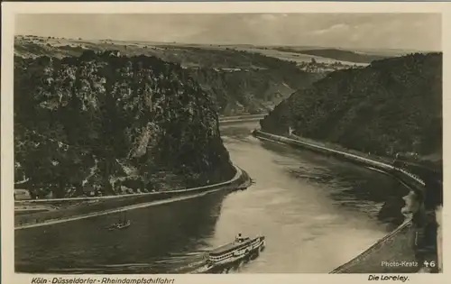 St. Goarhausen v. 1962 Köln -Düsseldorfer - Rheindampfschifffahrt (AK1301)