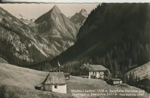 Zams v. 1963 Madau im Lechtal-Bergheim Hermine (AK1315)