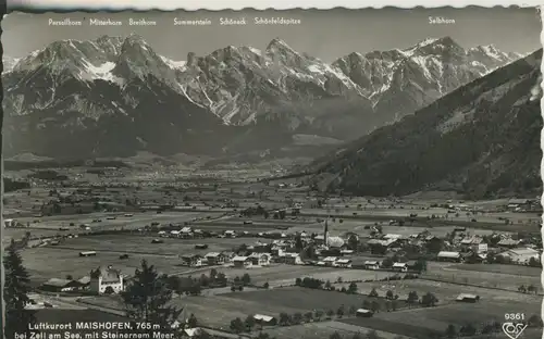 Maishofen v. 1963 Total-Dorf-Ansicht (AK1321) 