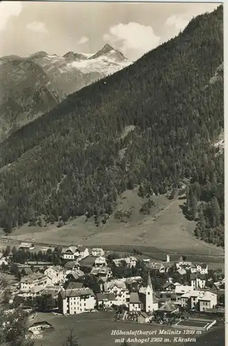 Mallnitz v. 1961 Total Dorf Ansicht im Tal (AK1333)