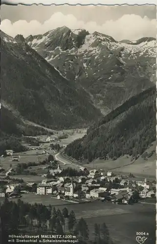 Mallnitz v. 1961 Total Dorf Ansicht im Tal (AK1336)