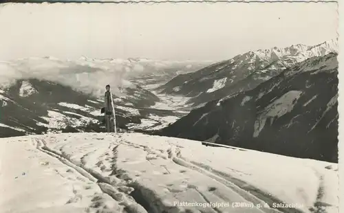 Plattenkögelgipfel g. d. Salzachtal v. 1960 (AK1344)