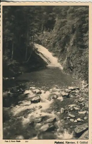 Maltatal v. 1956 Der Gößfall (AK1346)