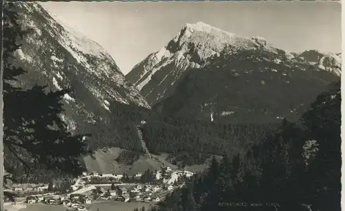 Scharnitz v. 1960 Dorfansicht (AK1349)