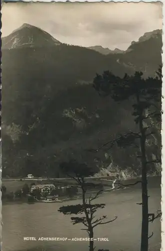 Hotel Achenseehof- Achensee - Tirol v. 1954 (AK1363)