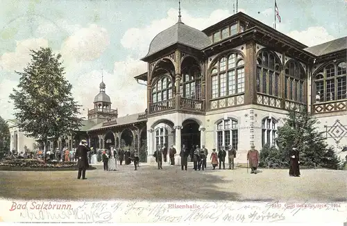 Bad Salzbrunn - Elisenhalle von 1904 (013AK) 