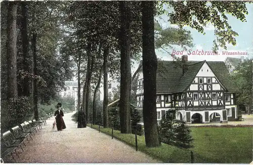 Bad Salzbrunn - Wiesenhaus von 1919 (022AK)