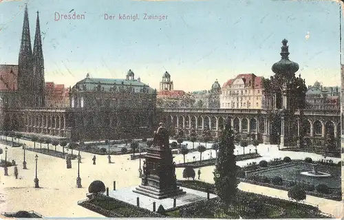 resden - Der königl. Zwinger v. 1915 (047AK) 