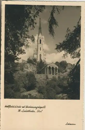M.-Locherboden v. 1962 Wallfahrtskirche mit Erscheinungskapelle (AK1389)