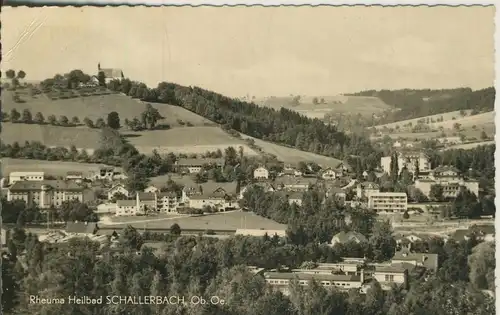 Bad Schallerbach v. 1960 Teil-Dorf-Ansicht (AK1412)