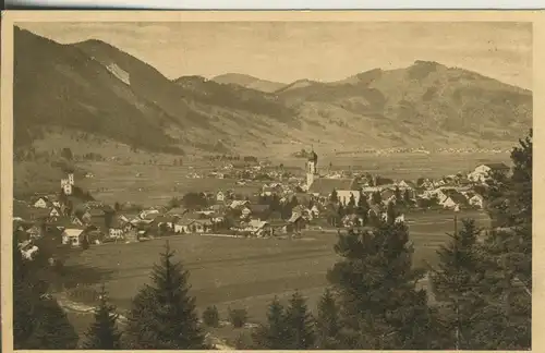 Oberammergau v. 1928 Dorfansicht (AK1431)