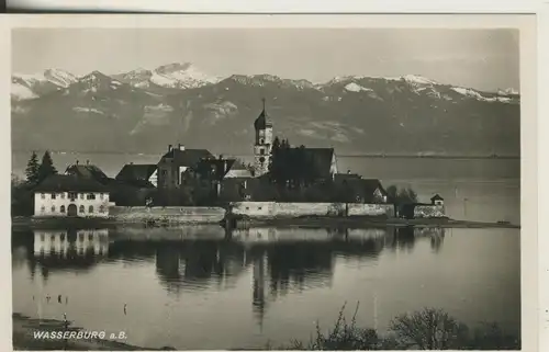 Wasserburg a.B. v. 1963 Teil-Ansicht (AK1452)