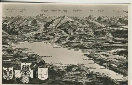 Bodensee v. 1933 Fliegeraufnahme (AK1456)