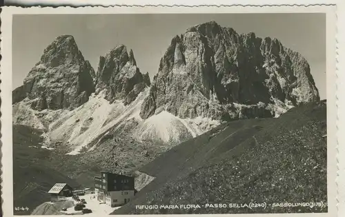 Passo Di Sella v. 1958 Grenzstation (AK1481)