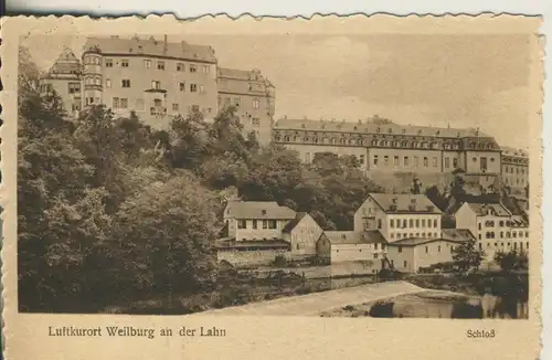 Weilburg v. 1936 Das Schloß und Wohnhäuser (AK1482) 