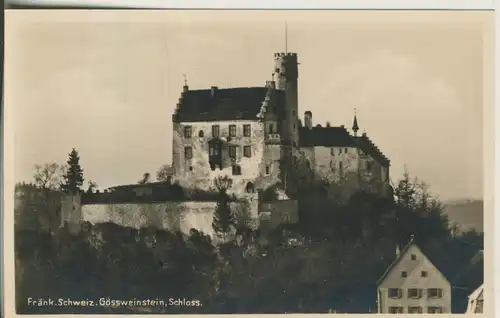 Fränk. Schweiz v. 1936 Schloss Gössweinstein (AK1483)