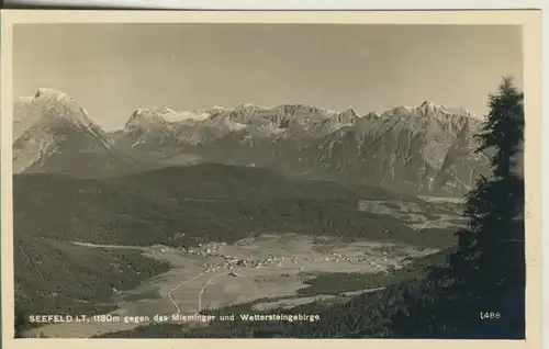 Seefeld LT v. 1934 Dorfansicht (AK1492)