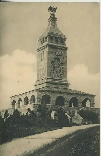 Starnberg v. 1934 Am Starnbergersee der Bismarck Turm (AK1495)