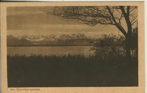 Starnberg v. 1934 Am Starnbergersee (AK1497)