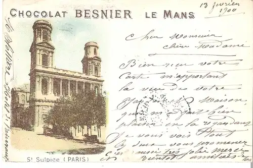 Chokolat Besnier - Le Mans von 1900 (L003AK) 