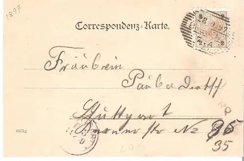 Bregenz - Stadtansicht von 1897 (L015AK)