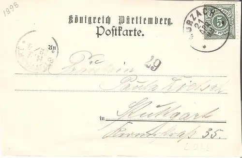 Gruss aus Wurzach - 6 Ansichten von 1898 (L022AK)