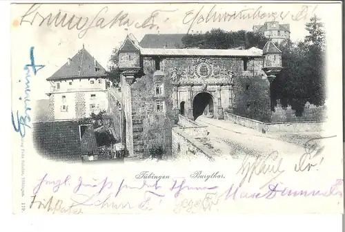 Tübingen - Burgthor von 1902 (L041AK)