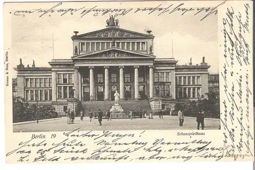 Berlin 19 - Schauspielhaus von 1900 (L045AK)