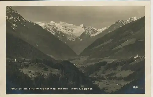 Neustift im Stubaital v. 1936 Stubaler Gletscher (AK1507)