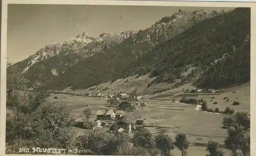 Bad Neustift im Stubaital - Dorfansicht v. 1936 (AK1511)