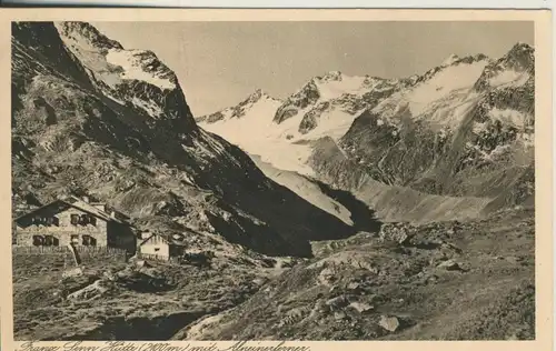 Neustift im Stubaital v. 1934 Franz Senn Hütte (AK1513)