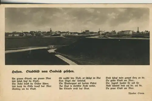 Husum v. 1927 Stadtansicht (AK1531)