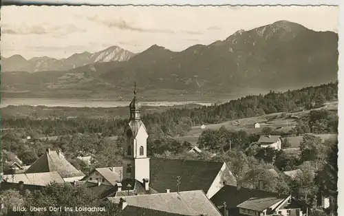 Bad Kohlgrub v. 1953 Blick ins Loisachtal (AK1543)