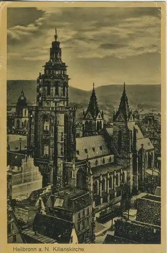 Heilbronn v. 1946 Die Kilianskirche (AK1547) 