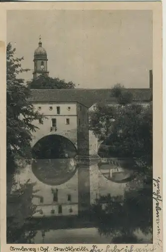 Amberg v. 1940 Die Burg (AK1552)