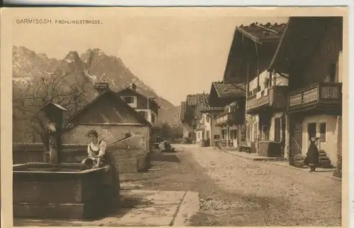 Garmisch v. 1934 Frühlingsstrasse (AK1558)