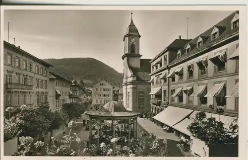 Wildbad v. 1956 Kurplatz mit Badhotel (AK1561)